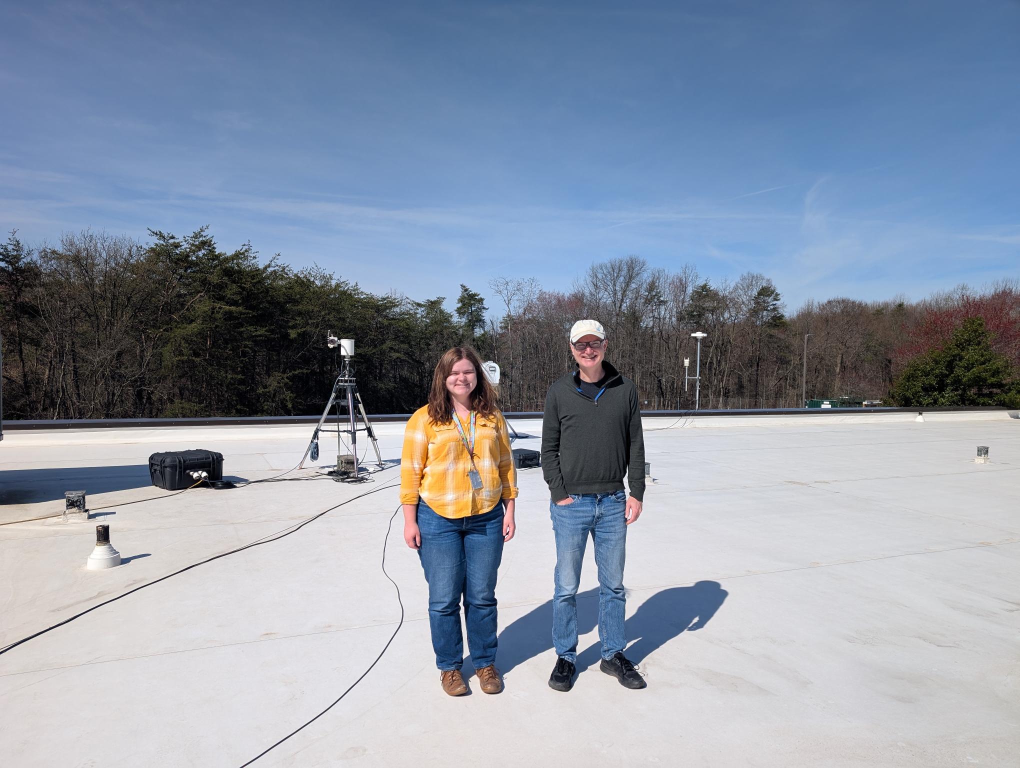 Visitors at HUBC